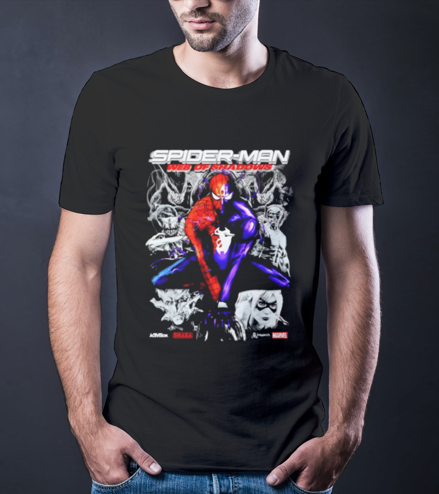 Spider Man Web Of Shadows Marvel Shaba Game T-Shirt