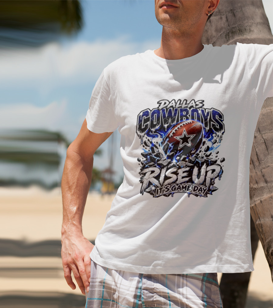 Dallas Cowboys Football Rise Up It's Game Day T-Shirt