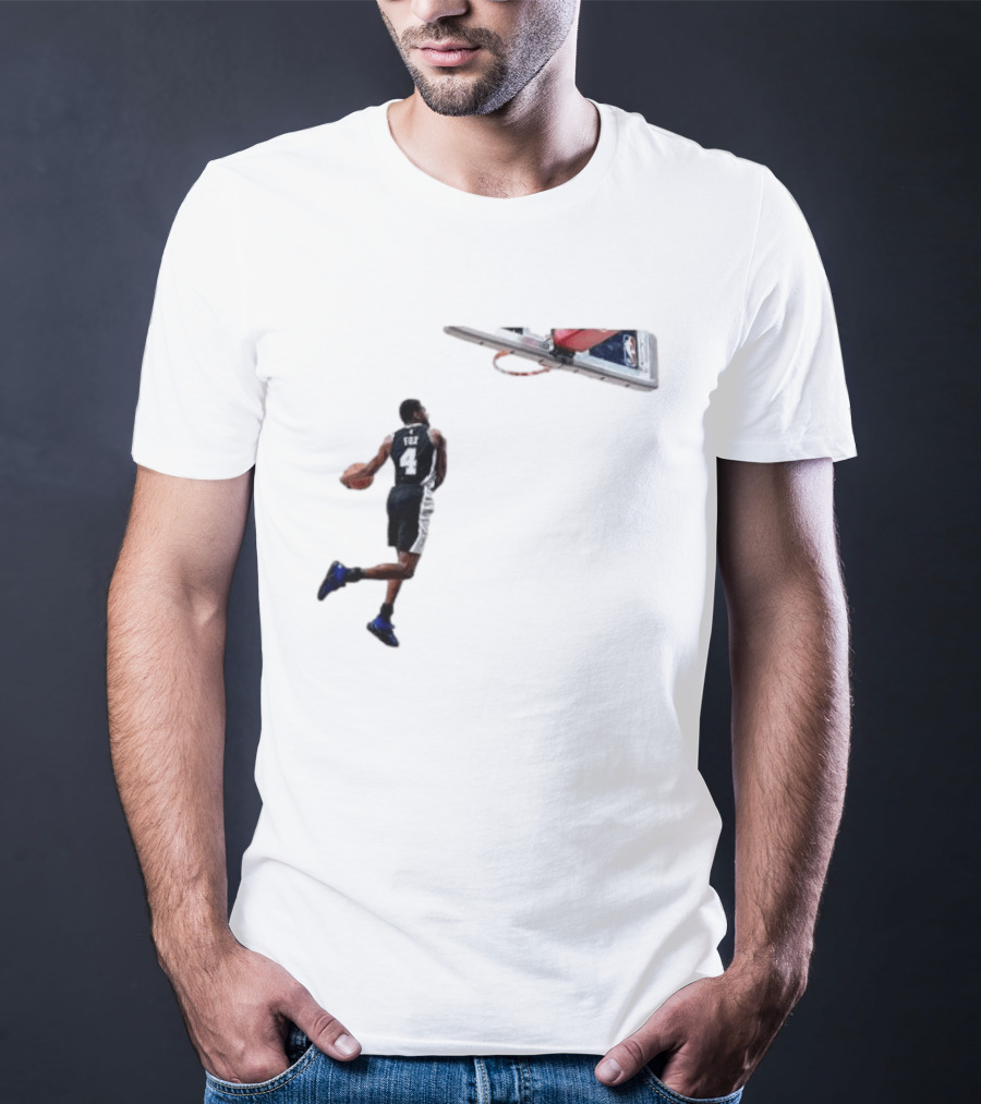 DeAaron Fox Dunk Action Sacramento Kings Basketball NBA T-Shirt