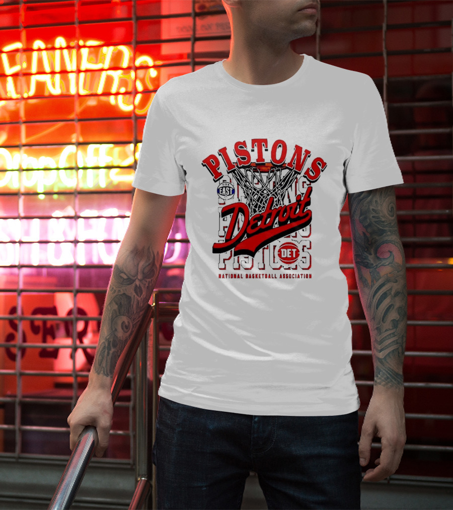 Pistons Detroit National Basketball Association East DET T-Shirt