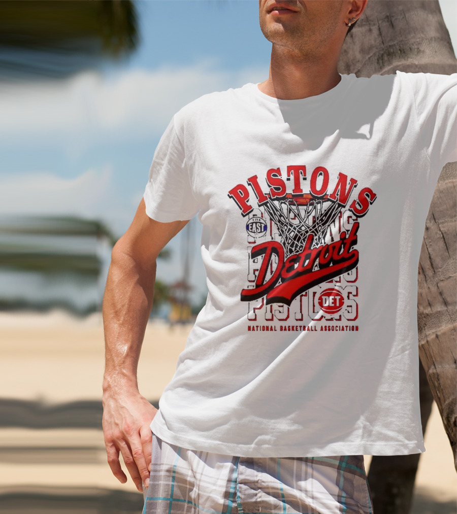 Pistons Detroit National Basketball Association East DET T-Shirt