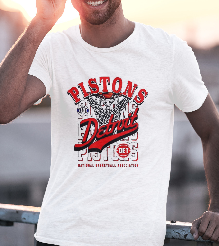 Pistons Detroit National Basketball Association East DET T-Shirt