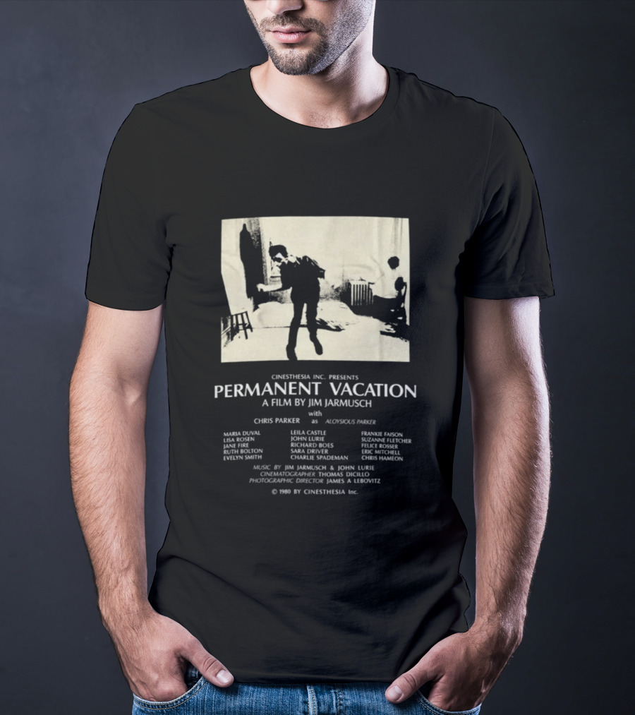 BTS Suga Min Yoongi Chris Parker Jim Jarmusch Permanent Vacation Film T-Shirt