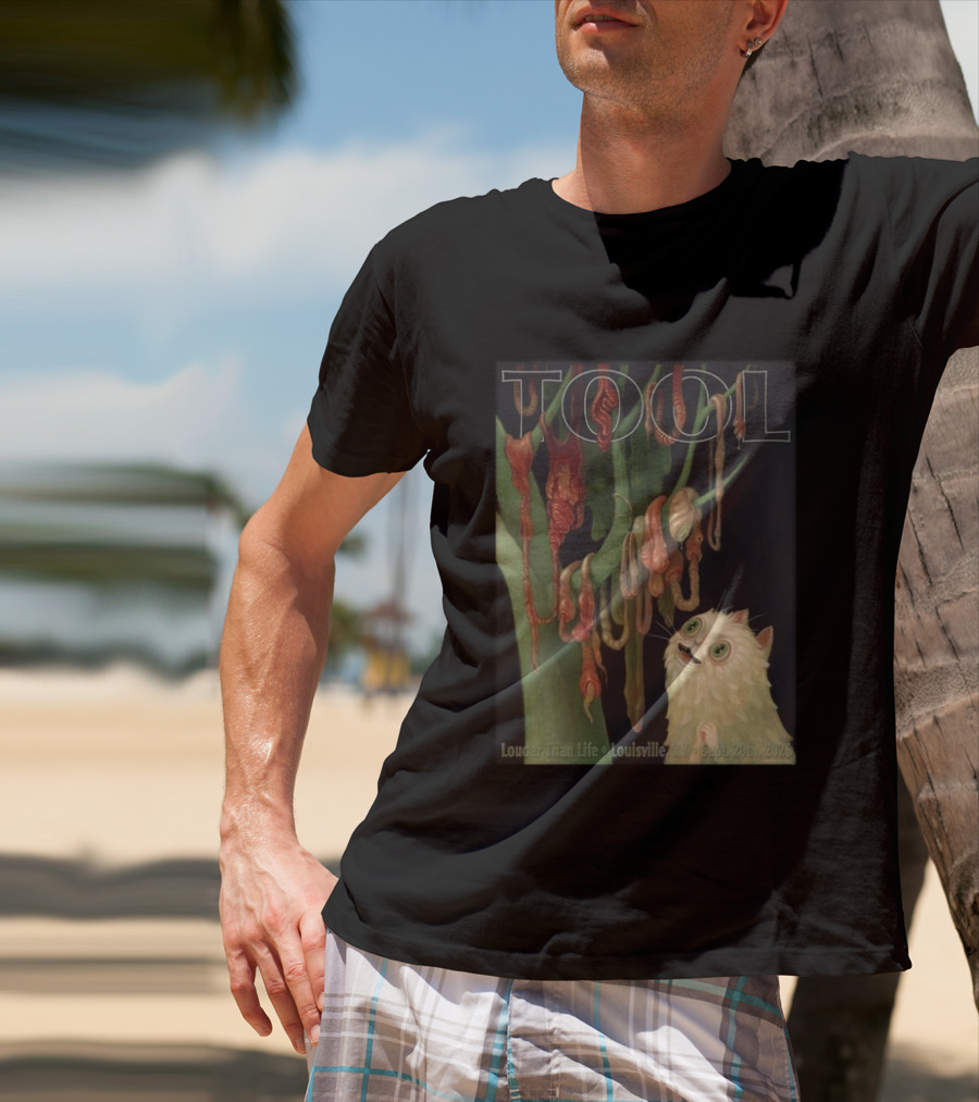 TOOL Louder Than Life Louisville KY Sept 20 2026 Cat T-Shirt