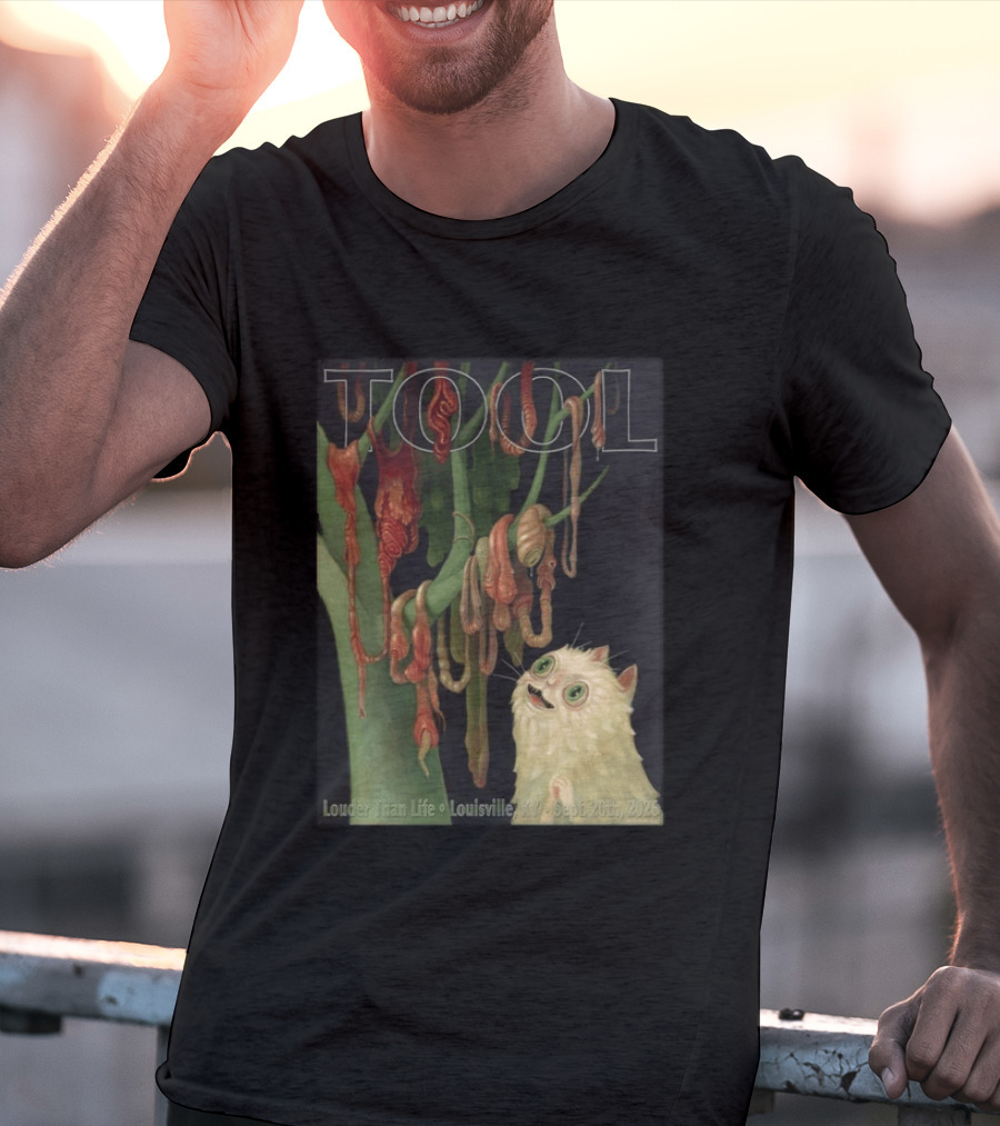 TOOL Louder Than Life Louisville KY Sept 20 2026 Cat T-Shirt