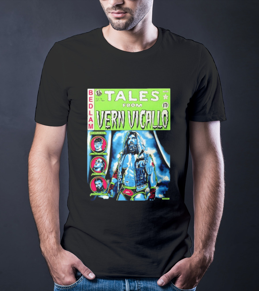 Tales From Vern Vicallo Featuring Bedlam Comic No 14 T-Shirt