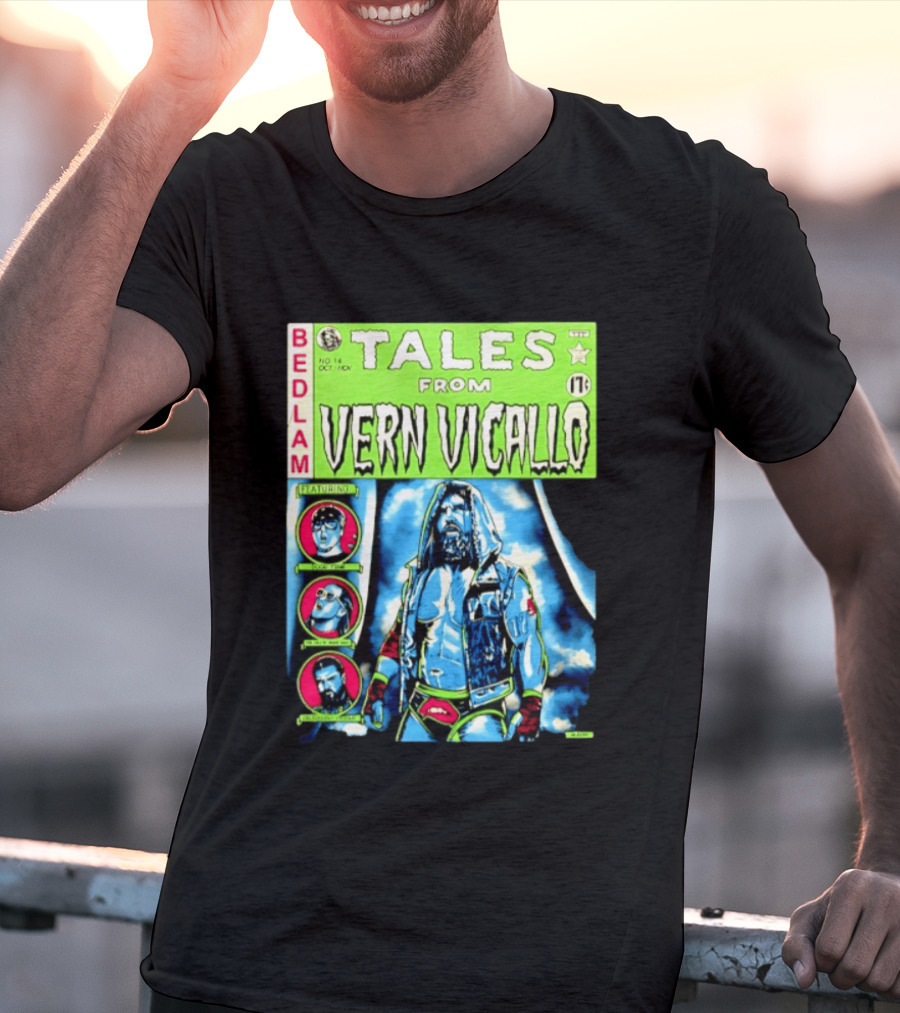 Tales From Vern Vicallo Featuring Bedlam Comic No 14 T-Shirt