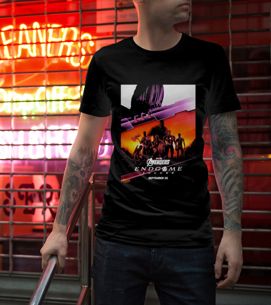 Avengers Endgame Encore Marvel Studios September 26 T-Shirt