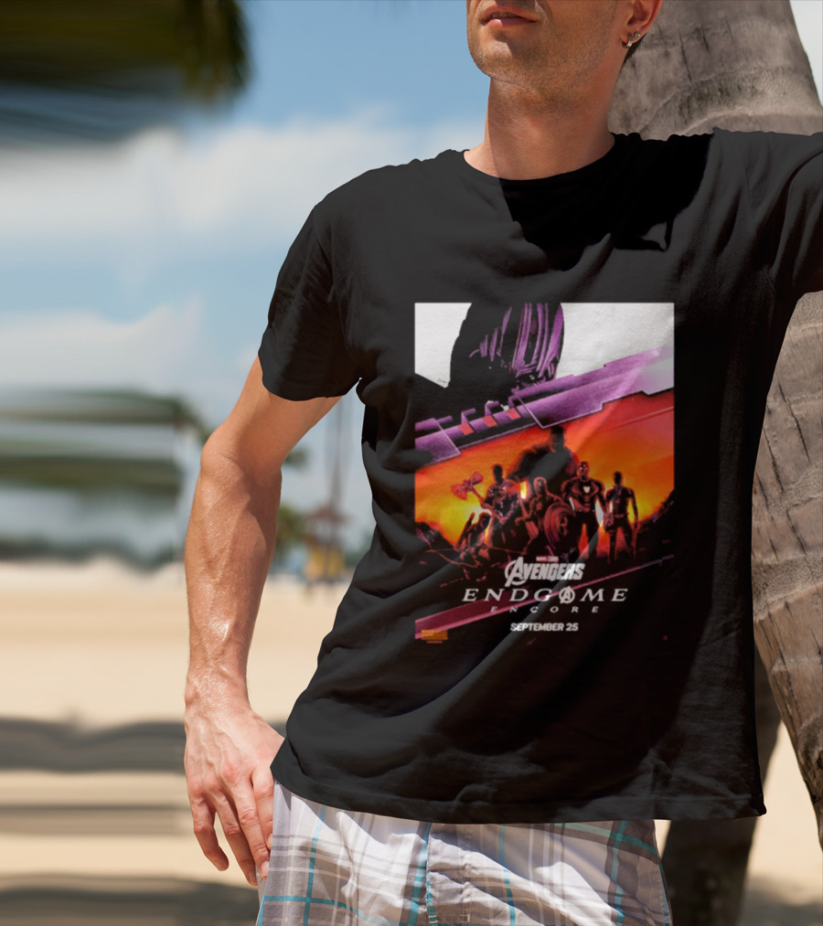 Avengers Endgame Encore Marvel Studios September 26 T-Shirt