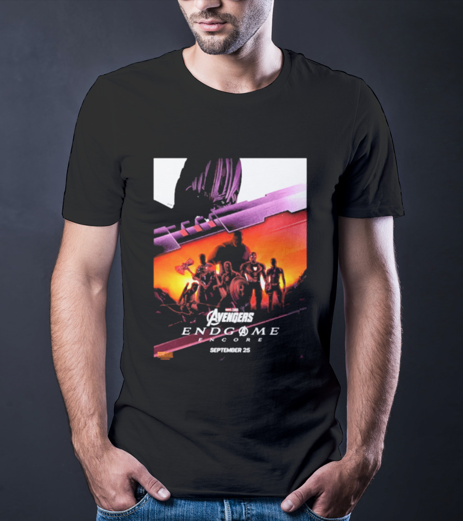 Avengers Endgame Encore Marvel Studios September 26 T-Shirt