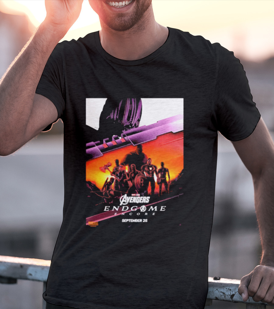 Avengers Endgame Encore Marvel Studios September 26 T-Shirt