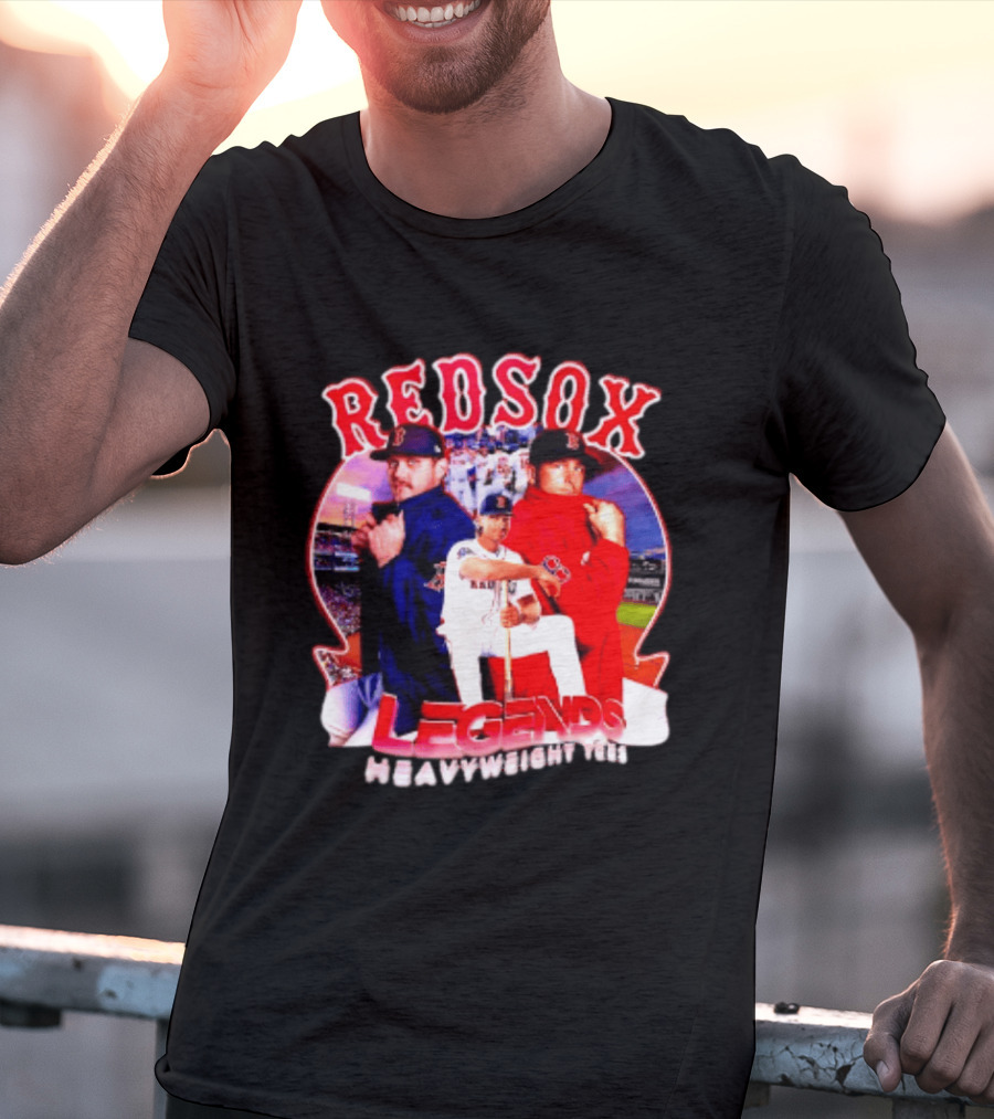 Boston Red Sox Legends Heavyweight Hits Abreu And Duran T-Shirt