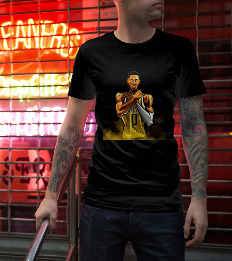 Choke 2.0 Indiana Pacers Reggie Miller Tyrese Haliburton T-Shirt