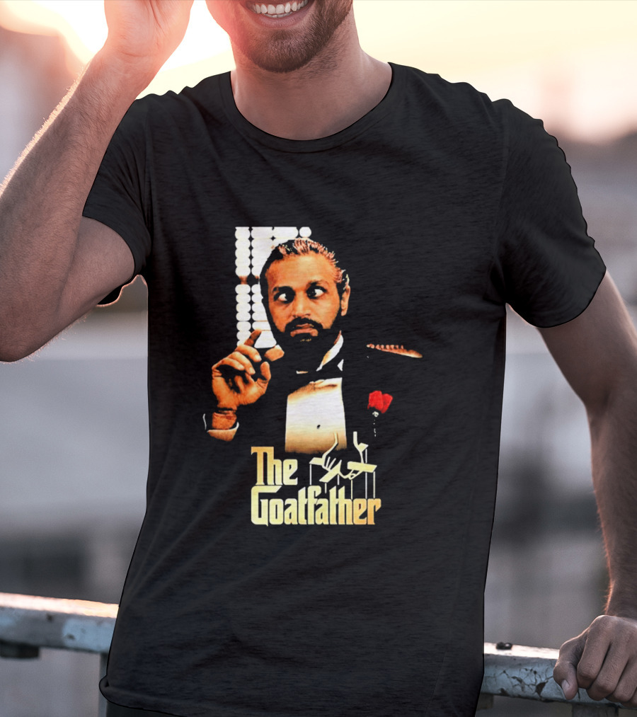 Kash Patel The Goatfather Classic Movie Godfather T-Shirt