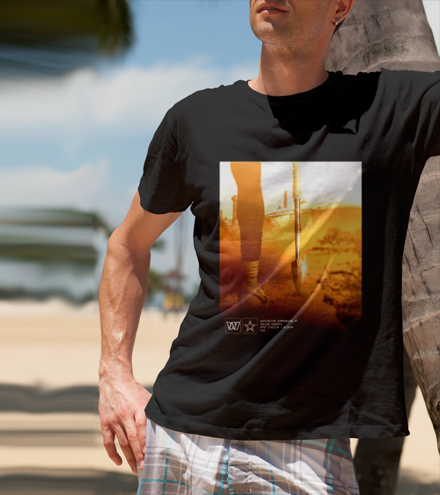Washington Commanders At Dallas Cowboys AT&T Stadium September 21 2026 4:25 PM ET T-Shirt