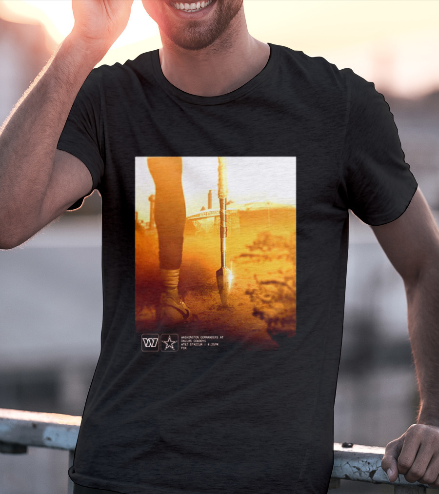 Washington Commanders At Dallas Cowboys AT&T Stadium September 21 2026 4:25 PM ET T-Shirt