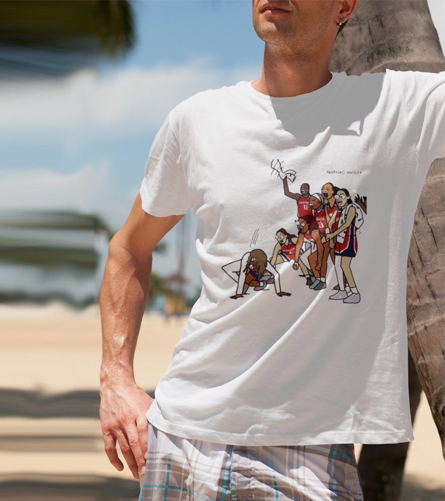 Basketball Team Washington Celebration Barking Noises T-Shirt