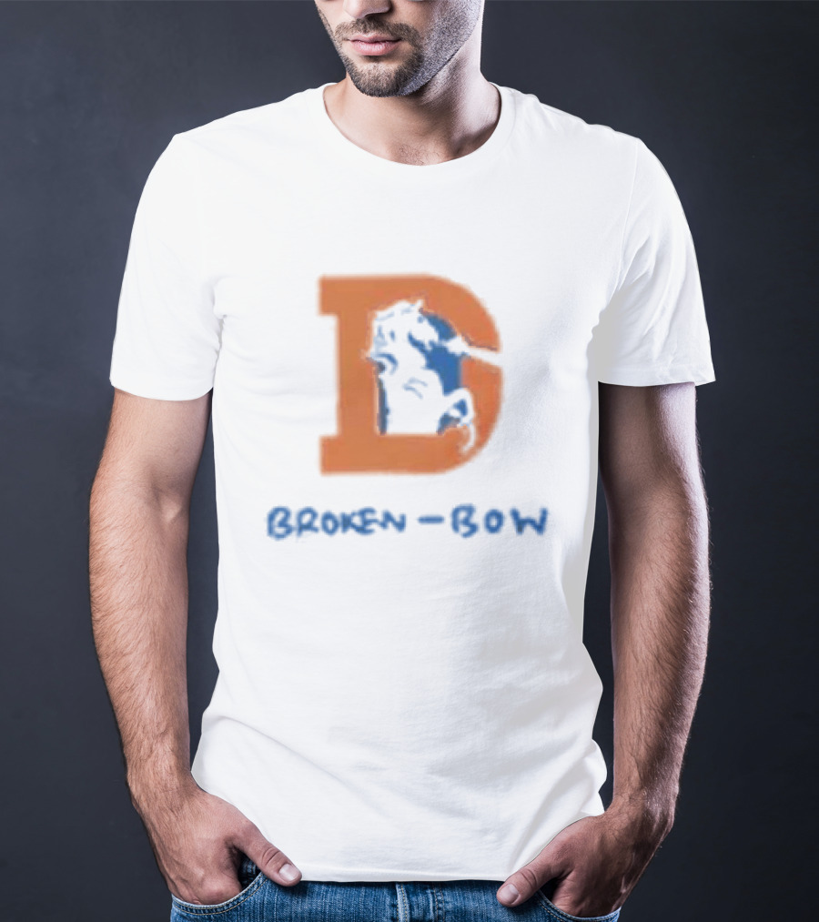 Broken Bow Broncos Thunderstruck Denver Collaboration T-Shirt
