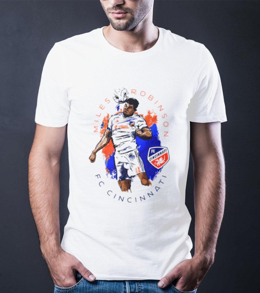 Miles Robinson FC Cincinnati Player Make Your Mark T-Shirt