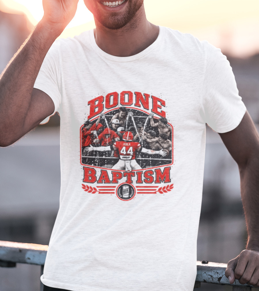 OSU Cowboy Football Boone Baptism Kola 44 T-Shirt