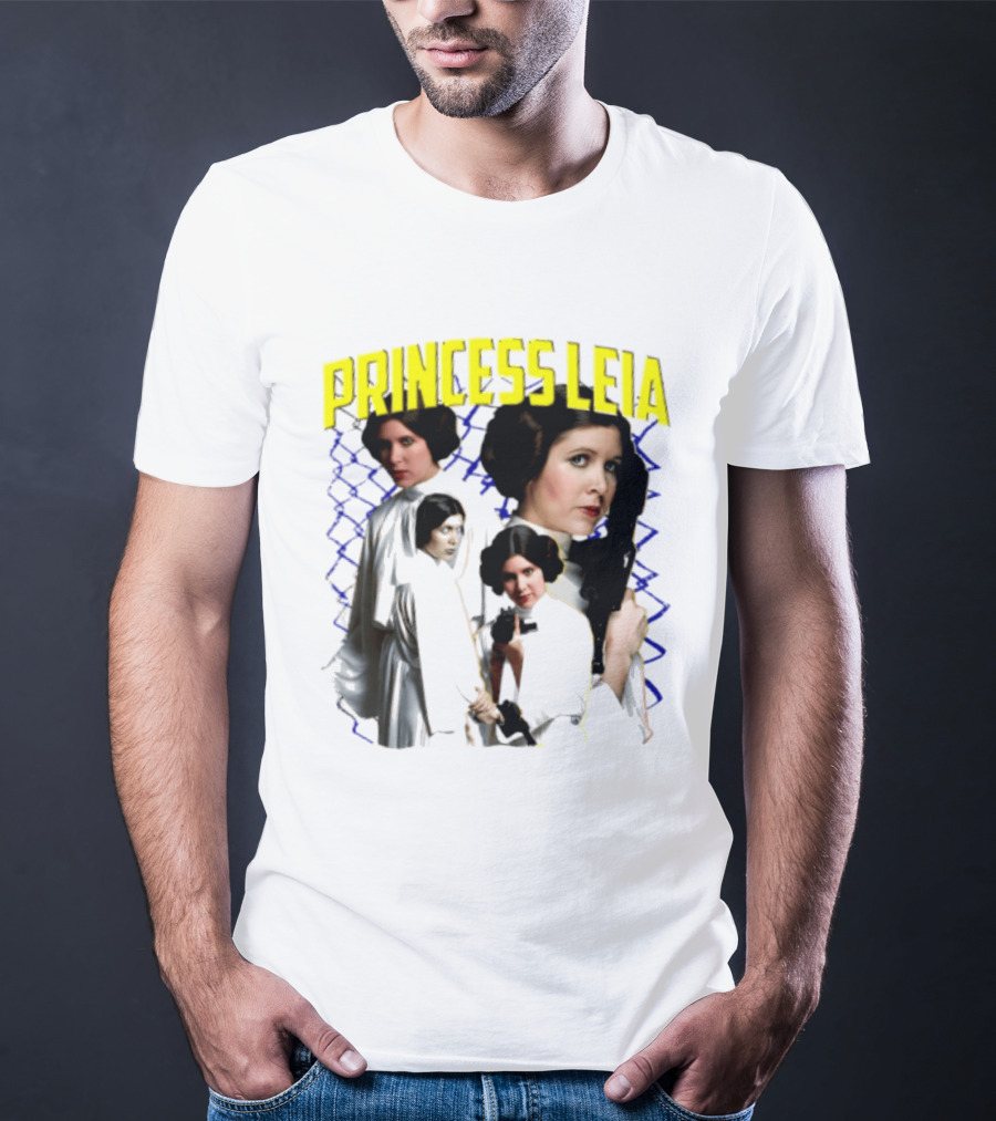Princess Leia Star Wars Legends Bootleg Retro Fan T-Shirt