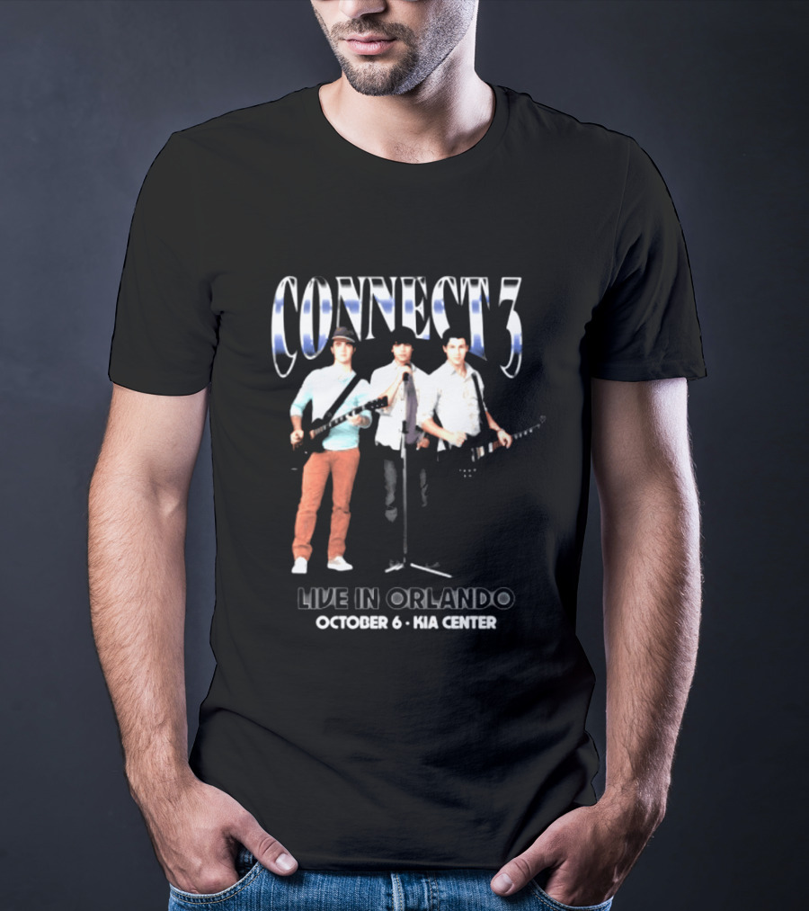 Connect 3 Live In Orlando October 6 Hia Center T-Shirt