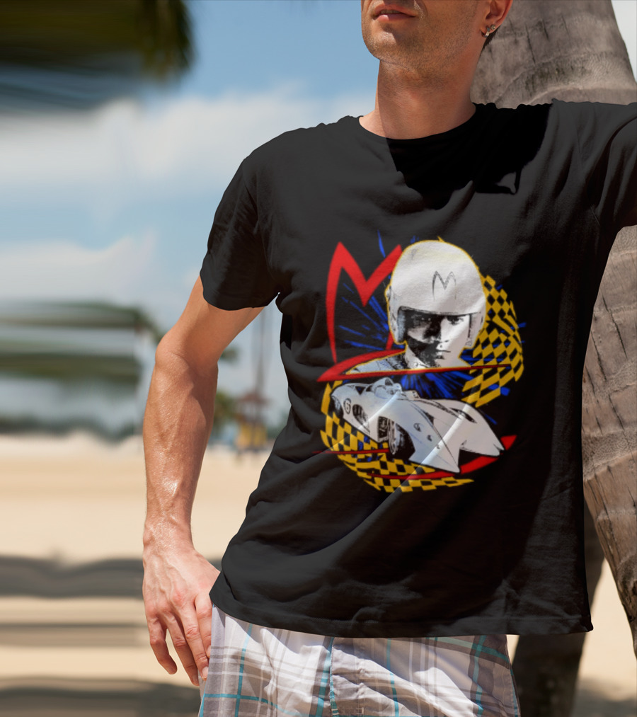 Speed Racer Mach 5 M Iconic Race Car T-Shirt