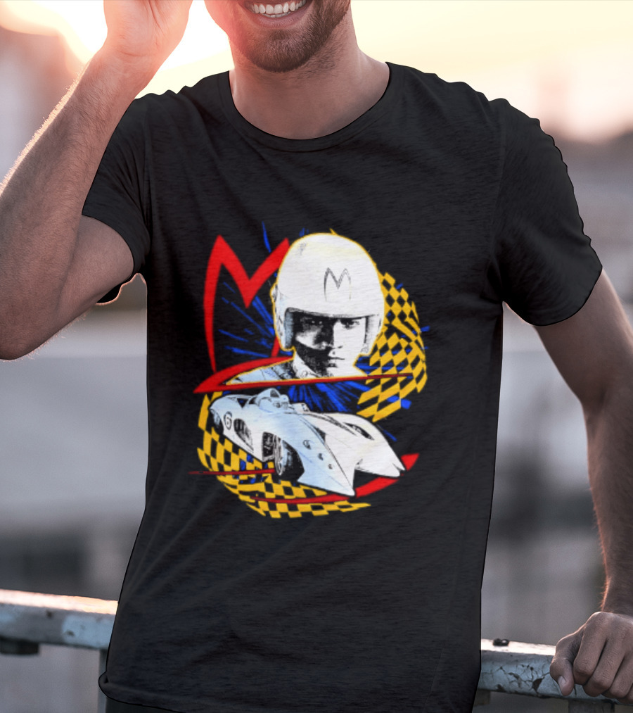 Speed Racer Mach 5 M Iconic Race Car T-Shirt