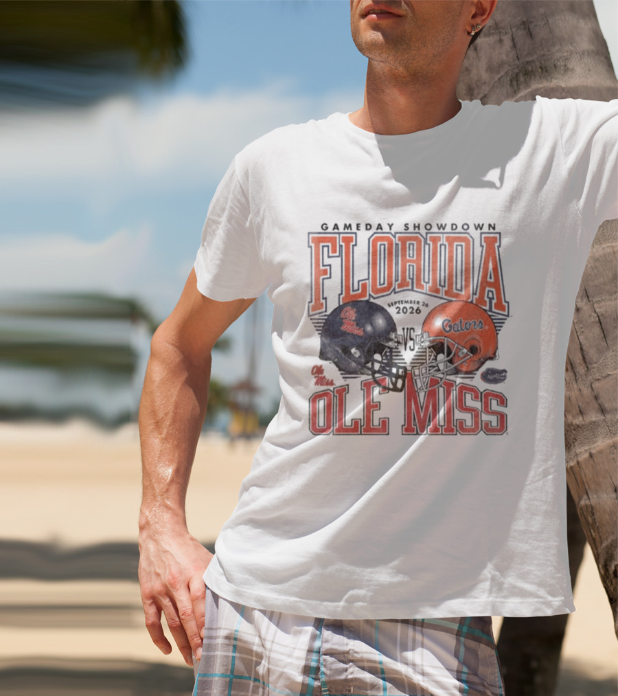 Florida Gameday Showdown Ole Miss September 26 2026 T-Shirt