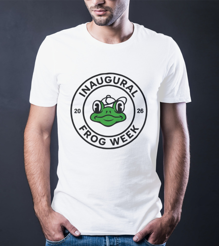 Inaugural Frog Week Skipper 2026 Frog With Goggles T-Shirt