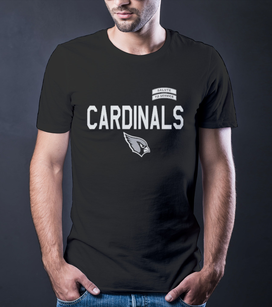 Arizona Cardinals 2026 Salute To Service Veterans Day Honor T-Shirt