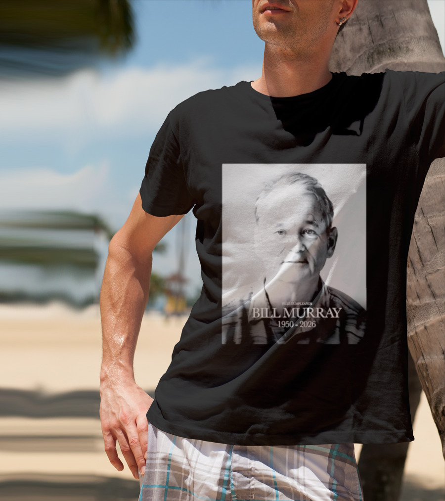Feliz Cumpleaños Bill Murray 1950 2026 T-Shirt