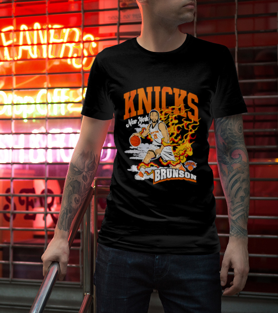 Knicks Jalen Brunson Fired Up New York Knicks T-Shirt