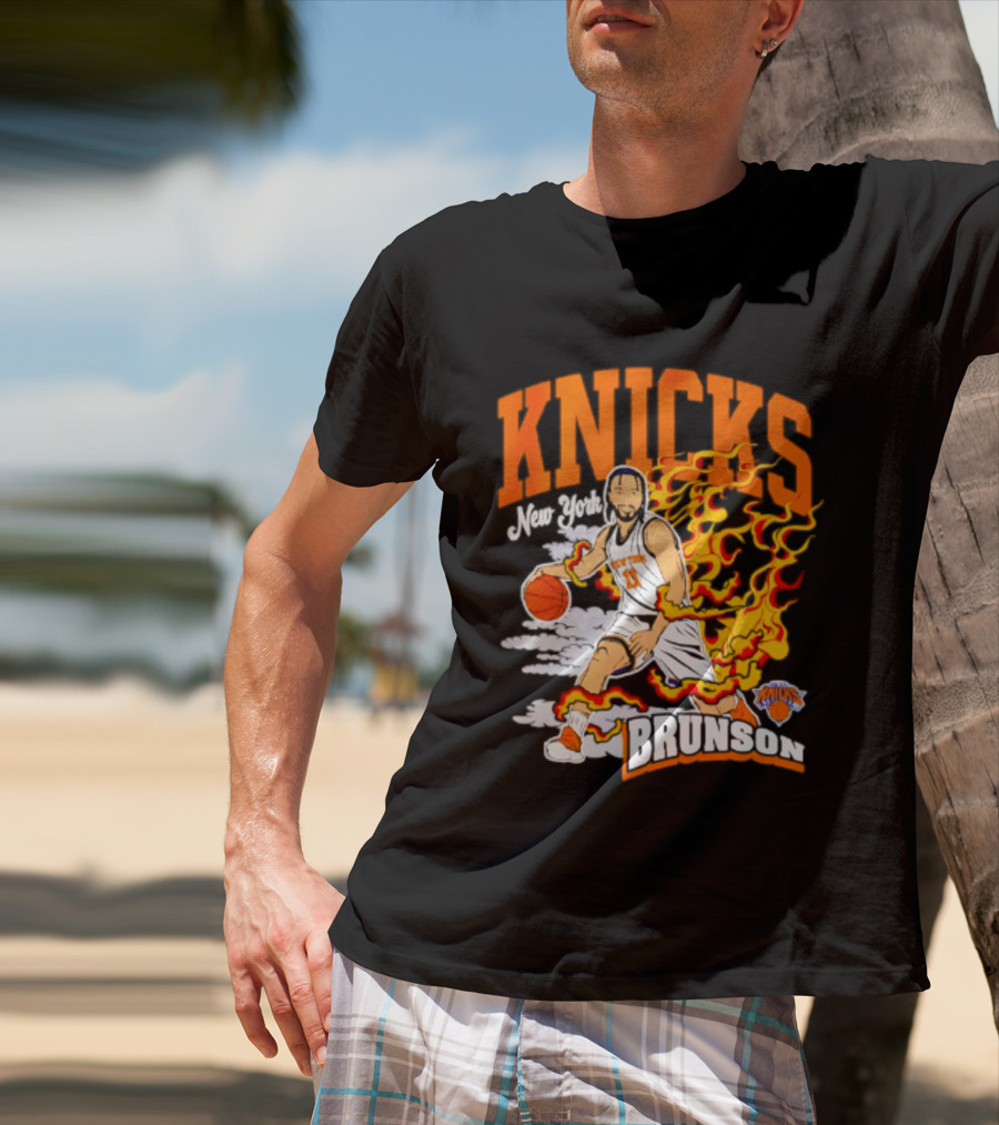 Knicks Jalen Brunson Fired Up New York Knicks T-Shirt