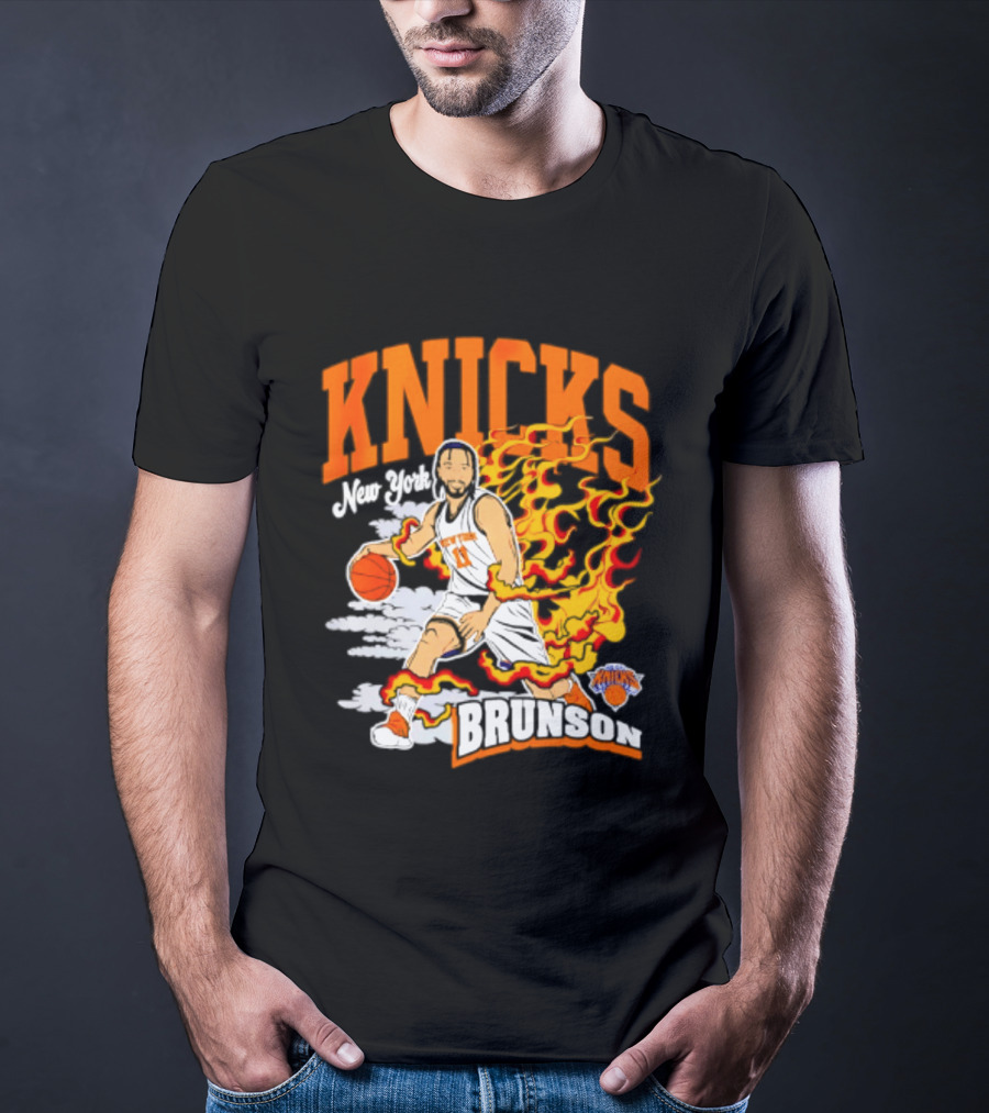 Knicks Jalen Brunson Fired Up New York Knicks T-Shirt