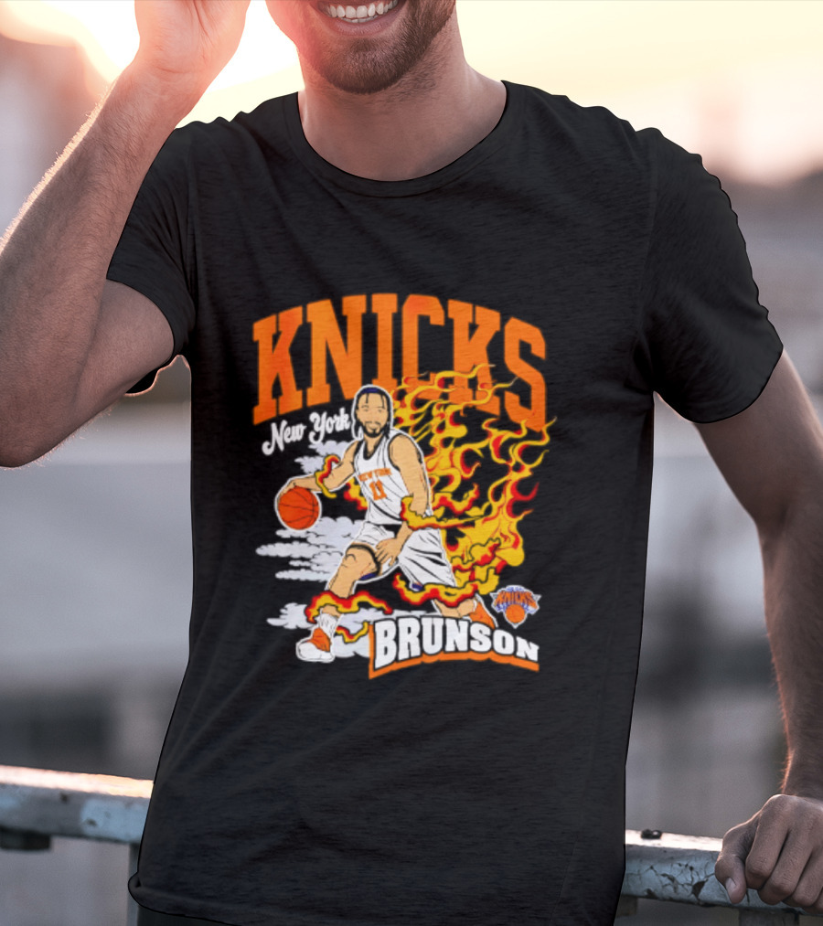 Knicks Jalen Brunson Fired Up New York Knicks T-Shirt