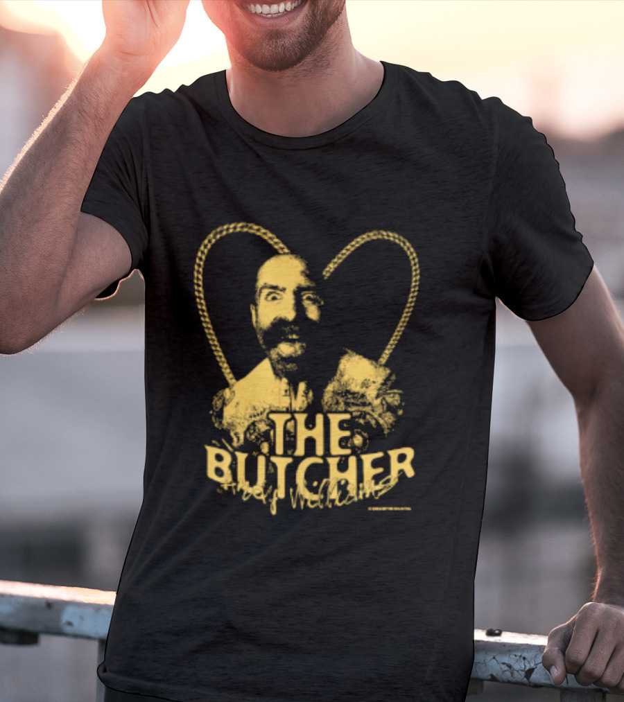 The Butcher Andy Williams Every Time I Die Heart T-Shirt