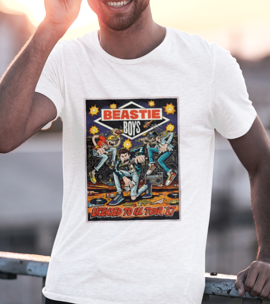 Beastie Boys Licensed To Ill Tour ’87 T-Shirt