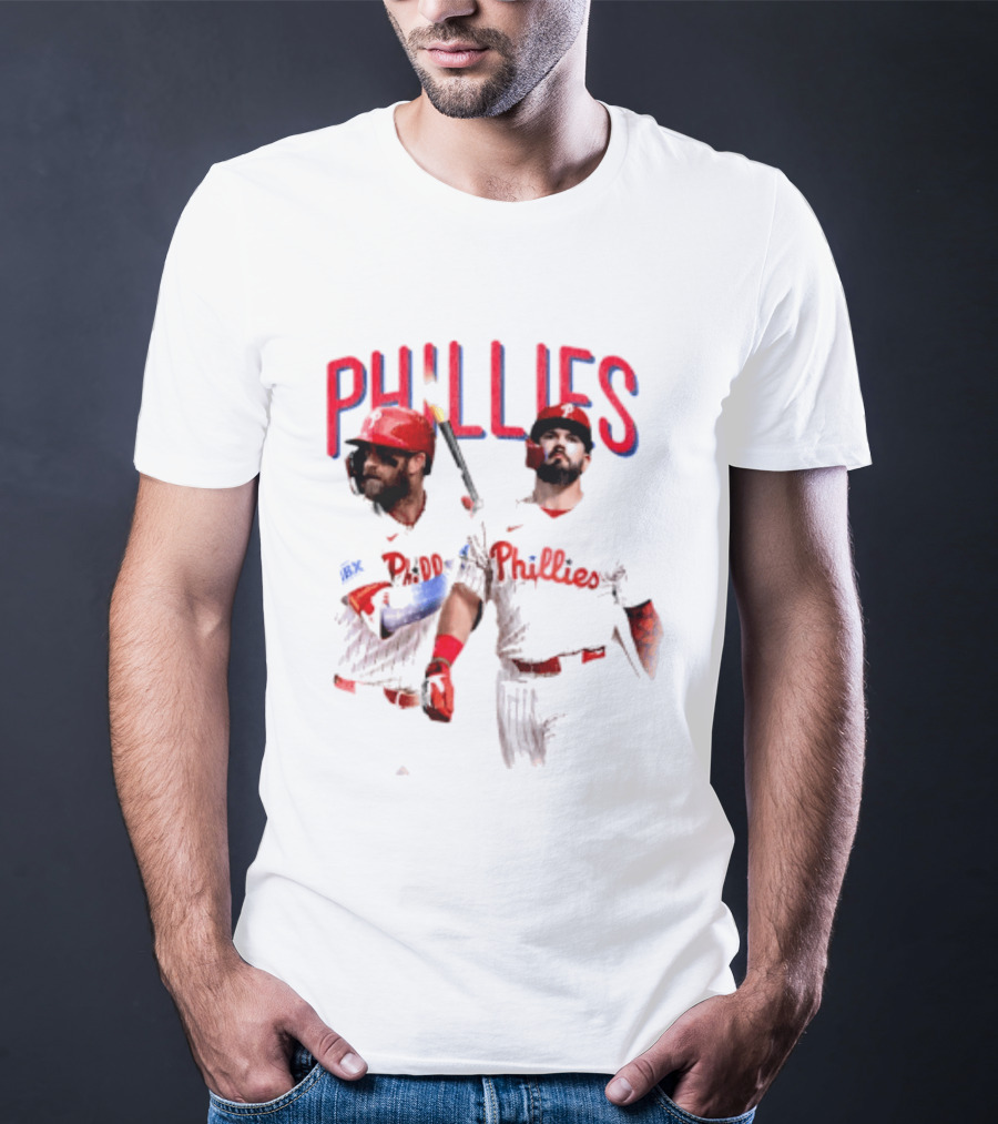 Philadelphia Phillies Bryce Harper Kyle Schwarber T-Shirt