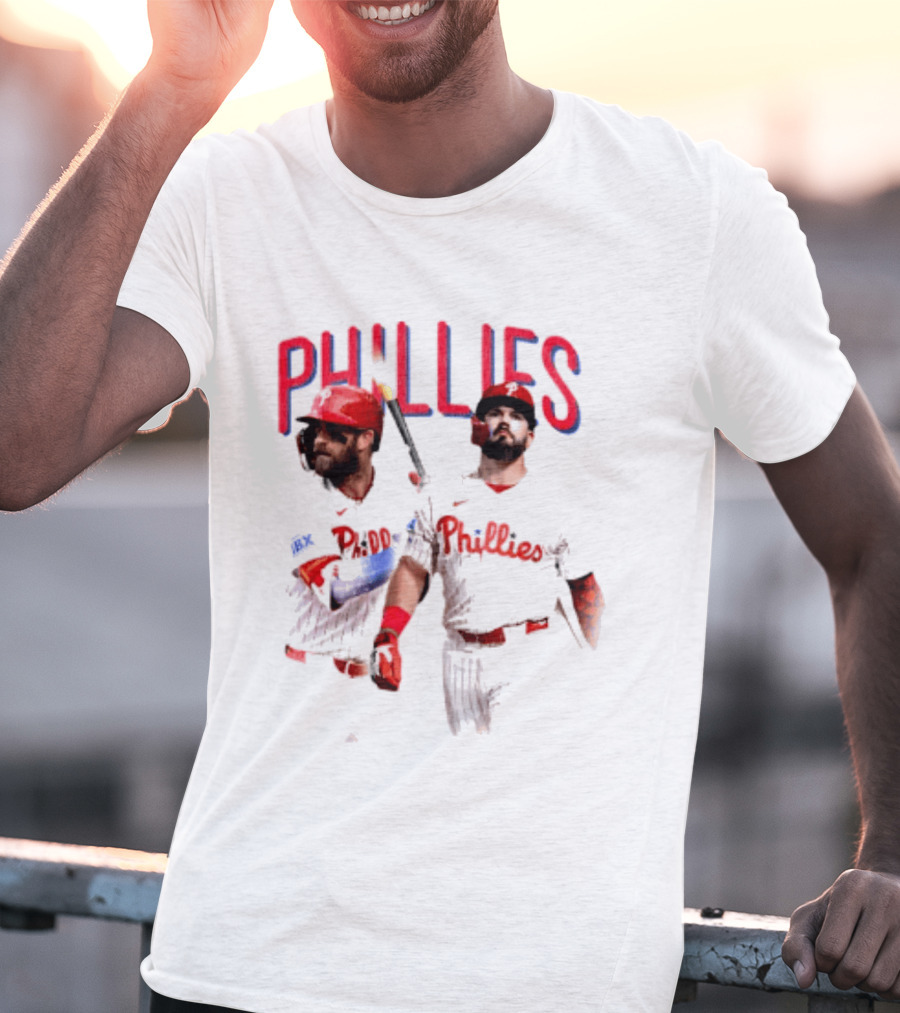 Philadelphia Phillies Bryce Harper Kyle Schwarber T-Shirt