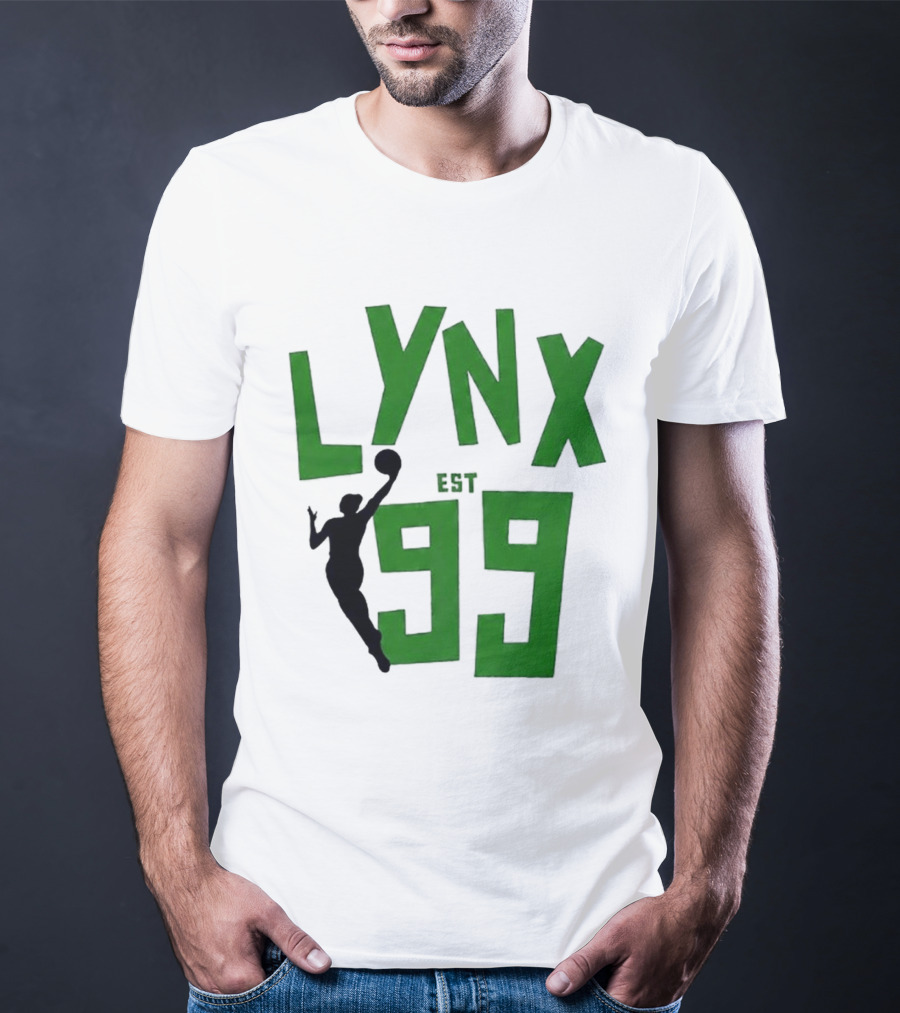 Lynx EST 99 Green Basketball T-Shirt