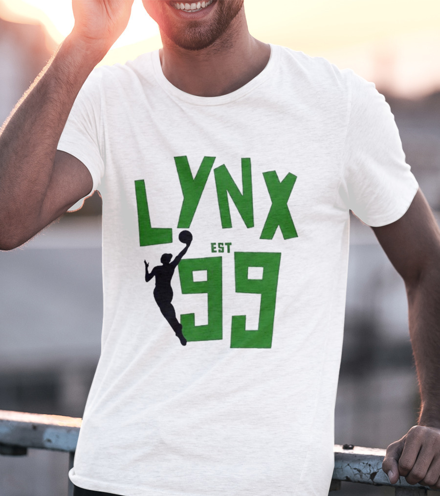 Lynx EST 99 Green Basketball T-Shirt