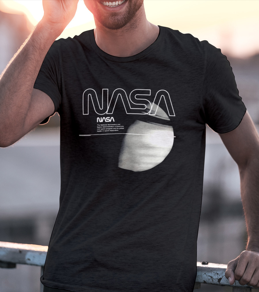 Alpha Industries NASA Galaxy Essential Crew Space Exploration T-Shirt