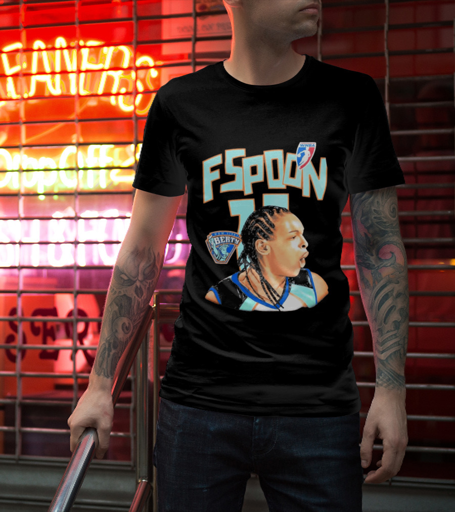 WNBA New York Liberty F Spoon 11 Iconic Player T-Shirt