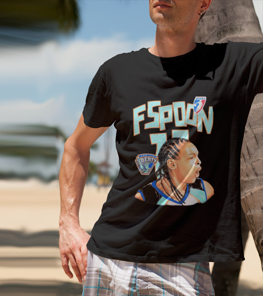 WNBA New York Liberty F Spoon 11 Iconic Player T-Shirt