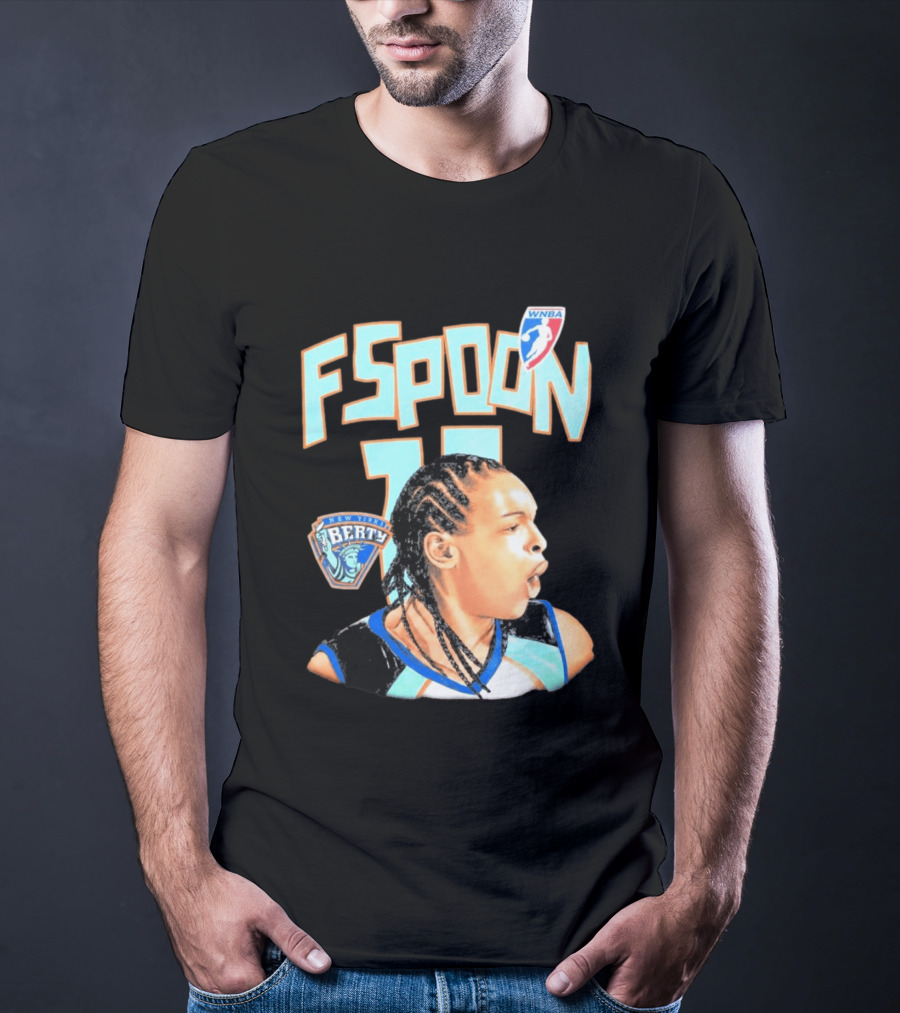 WNBA New York Liberty F Spoon 11 Iconic Player T-Shirt