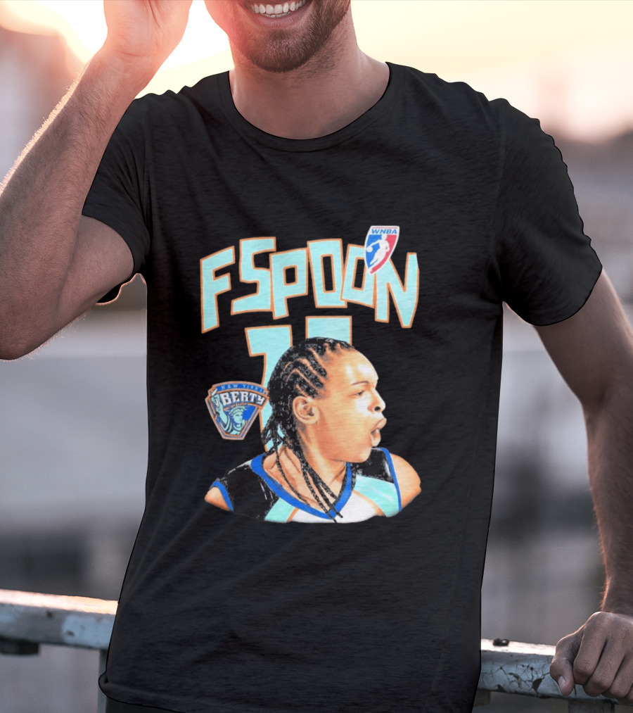 WNBA New York Liberty F Spoon 11 Iconic Player T-Shirt
