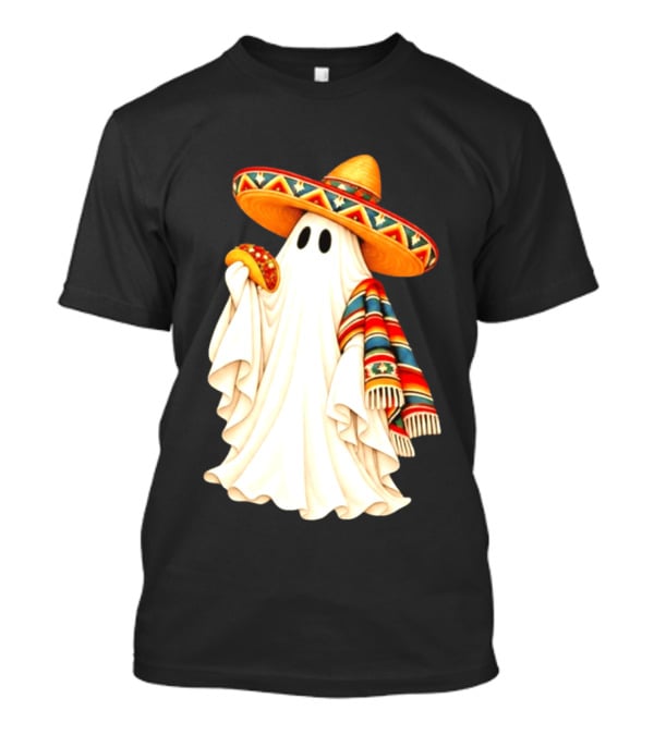 Me Ghosta Tacos Halloween Sombrero Ghost 2026 T-Shirt