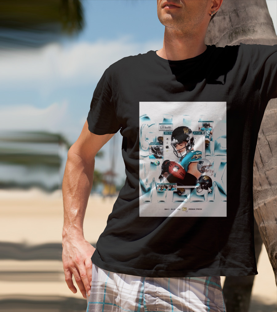 New England Patriots Vs Jacksonville Jaguars Game Week 3 EverBank Stadium September 27 2026 T-Shirt