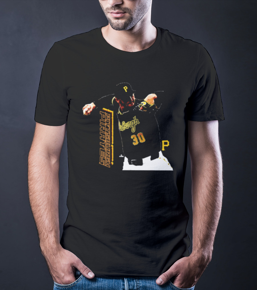 Paul Skenes Pittsburgh Pirates 30 MLB Pitcher Swing T-Shirt